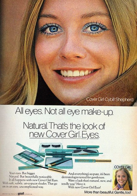 70-es évek szem smink
