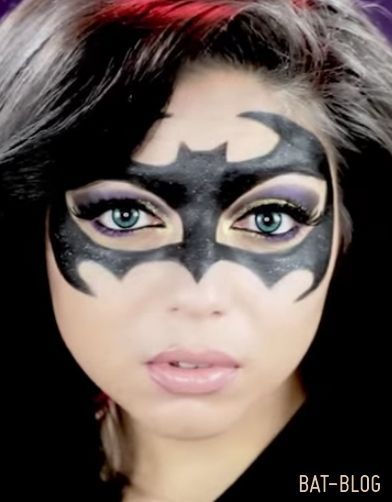 Batgirl szem smink bemutató