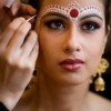Bengáli menyasszonyi smink Indiai lépésről lépésre