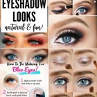 Hogyan kell alkalmazni a szem smink kék szeme