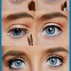 Természetes smink bemutató kék szemekhez