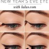 Újévi smink bemutató barna szemekhez