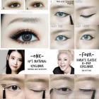 Koreai szem smink bemutató blog